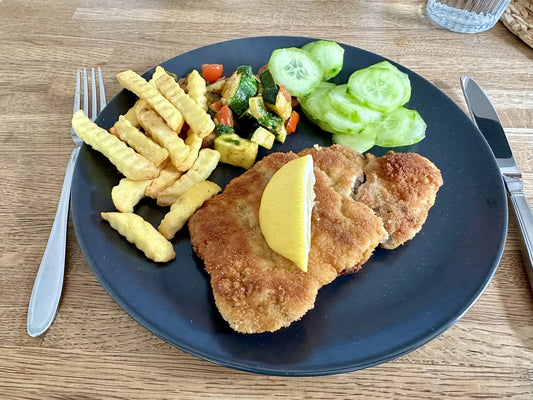 OKAVA-Schnitzel Wiener Art – knusprig paniert, grätenfrei & kinderleicht