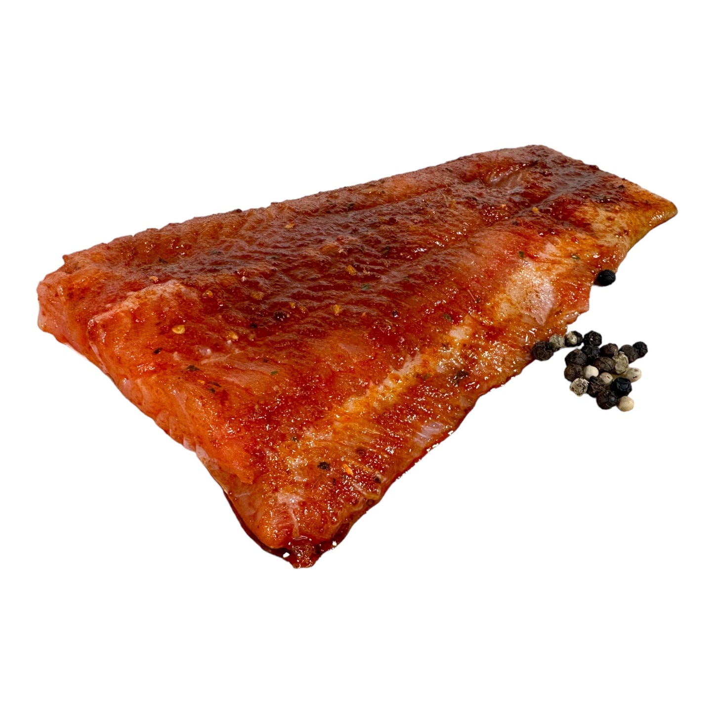 Mariniertes Premium Welsfilet in Roter Chili-Paprika Style